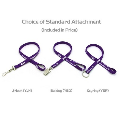 Ocean Imported 3/8" Silkscreened Tubular Lanyard