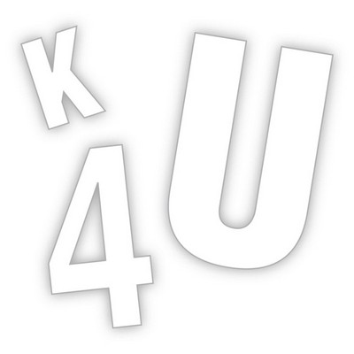 2" Individual White Letters or Number Sticker