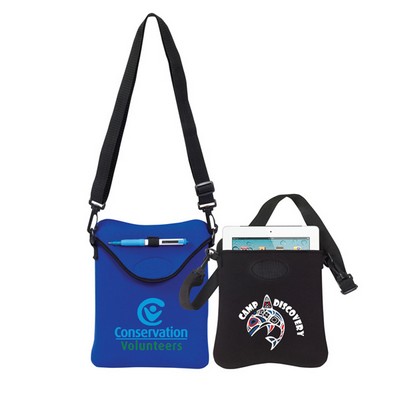 Neoprene Tablet Sleeve W/Handle