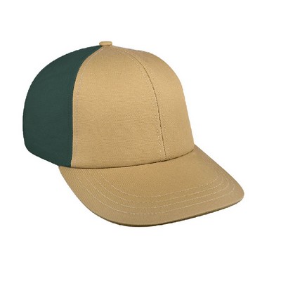 Contrast Back Twill Velcro® Lowstyle Hat