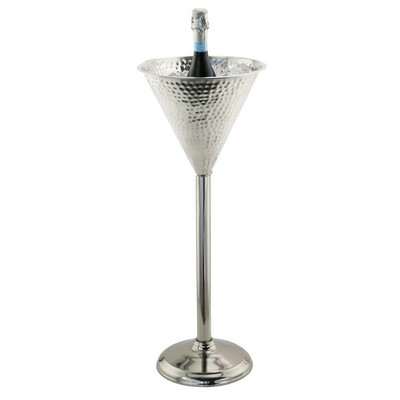 Kone Single-Bottle Stainless Steel Cooler Bucket w/Stand