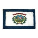West Virginia Indoor Parade Flag w/Fringe (3'x5')