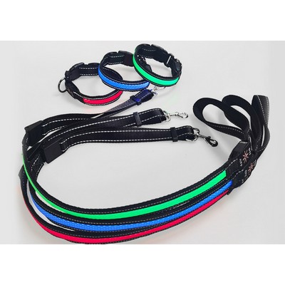 LED dog luminous collar