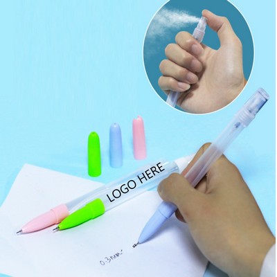 Sanitizer Spray Bottle & Gel Pen