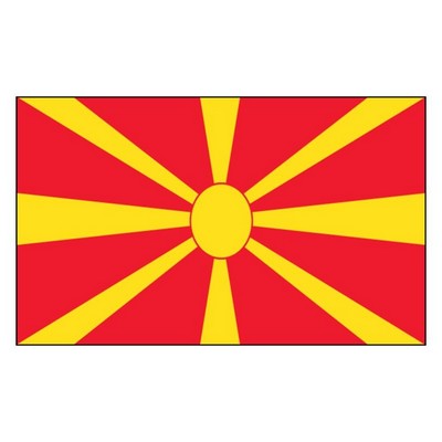 Macedonia National Flag (5'x8')