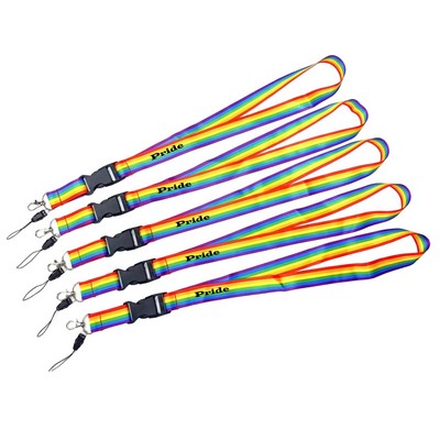 Rainbow Lanyard