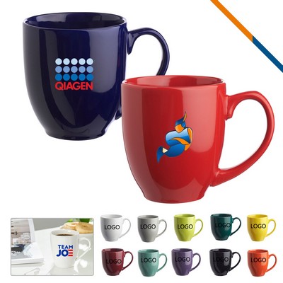 Flam Ceramic Mug - 16 Oz.