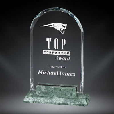 Salem Glass Award, 9 1/2"H