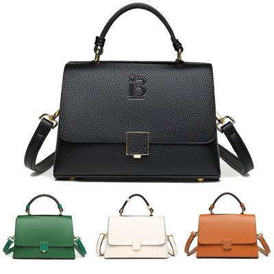 Real Leather Shoulder Crossbody Bag