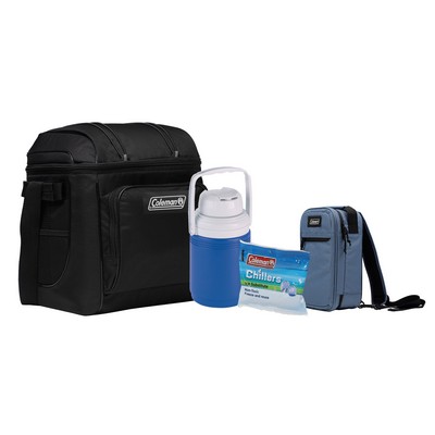 Coleman® Soft Sided Deluxe Cooler Package II (Unimprinted)