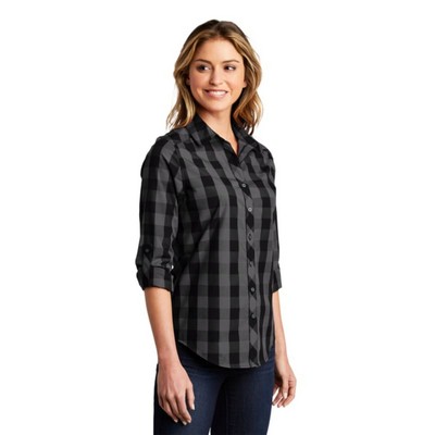 Port Authority Ladies Everyday Plaid Shirt