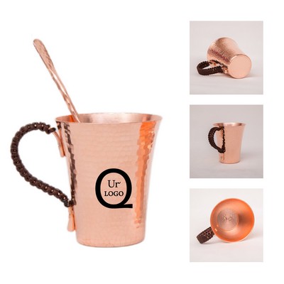 11.83 oz Solid Copper Mug