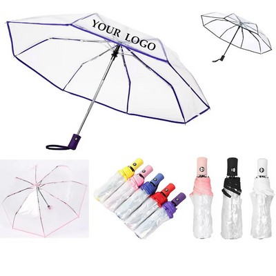 Automatic Clear Umbrella