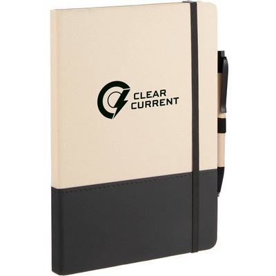 5'' x 7'' Sugarcane Paper Bound Notebook