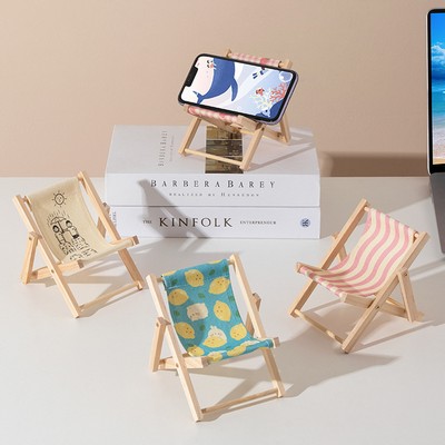 Beach Chair Phone Stand