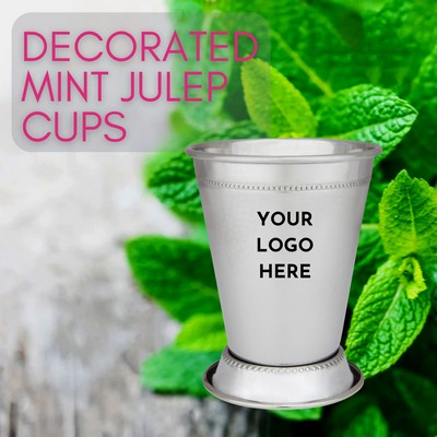 Mint Julep Cups - Kentucky Derby Party Cocktail Glasses