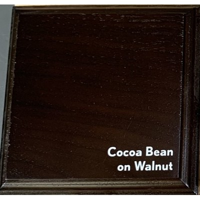 Classic Walnut-Cocoa Bean Plaque - 11" x 15"