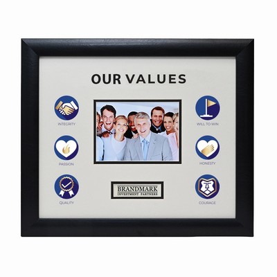 Corporate Culture Framed Values