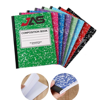 Marbled Cover Student Composition Notebook