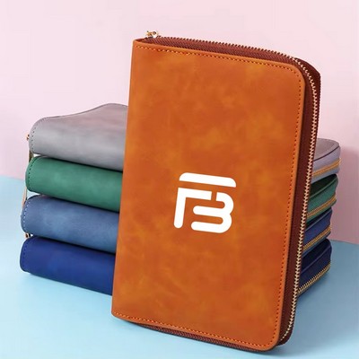 A6 Zipper Binder