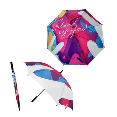 Premium 8 Panel Full Color Golf Umbrella