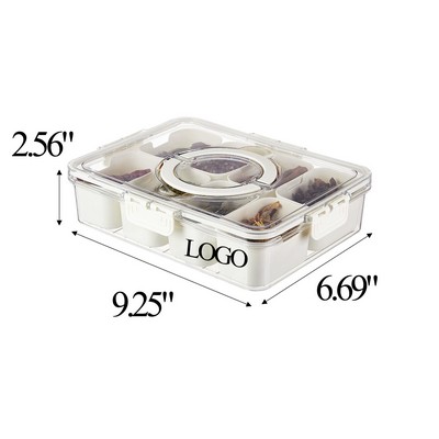 Eight compartments Kitchen Spice Organizer