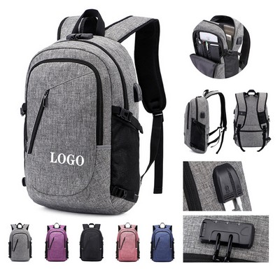 Durable Anti-Theft Laptop Backpack