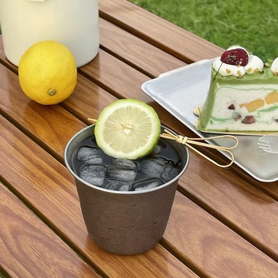 Retro Stainless Coffee Cup
