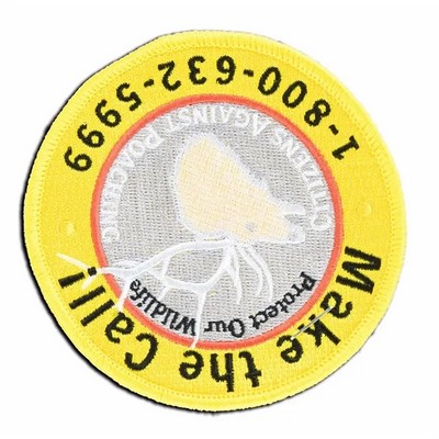 3'' Embroidered Patches - 50% Embroidery