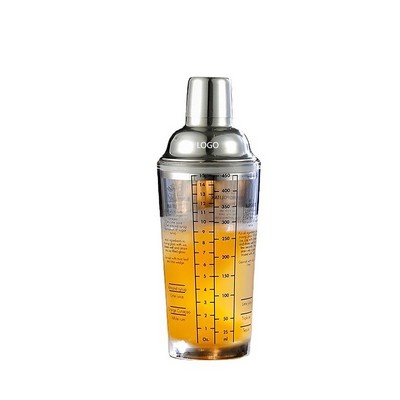 14oz Cocktail Shaker with Scale