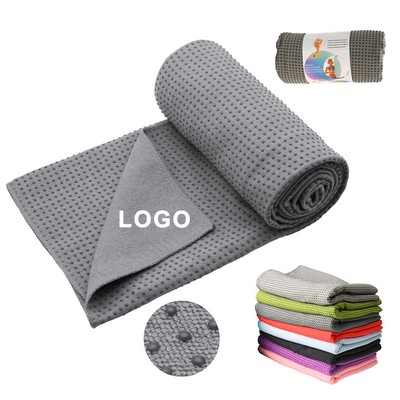 Yoga Mat Towel with Grip Dots