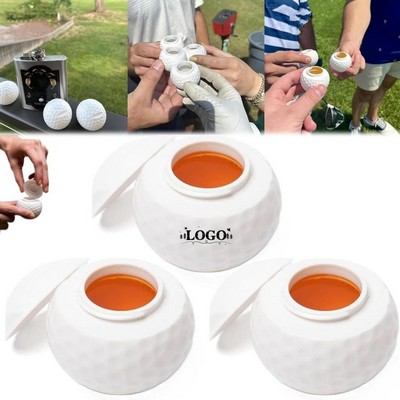 1.5 oz Novelty Golf Ball Shot Glass