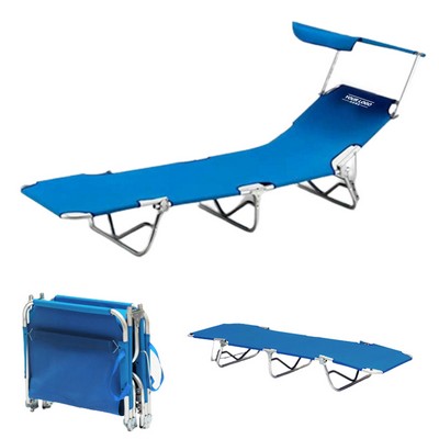 Folding Recliner W/Canopy