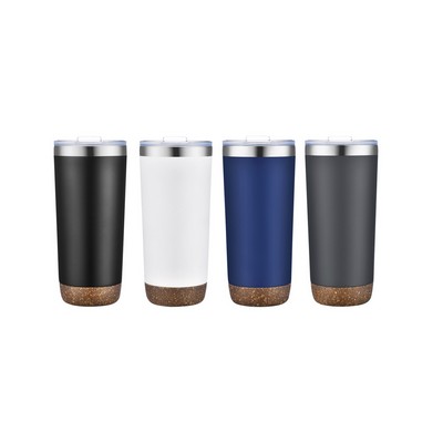 Endura 22 oz White Stainless Steel Bottle