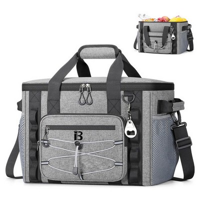 22L Waterproof Oxford Insulated Cooler Lunch Bag w/ Handle