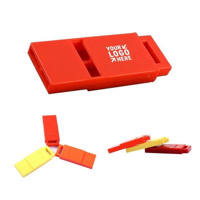 Outdoor Plastic Emergency Whistle
