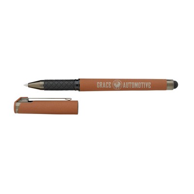 Good Value™ Cali Stylus Gunmetal Suede RABS Pen