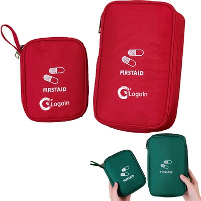 First Aid Bag Empty Pouch Mini Portable Medical Bag