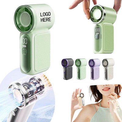 USB Rechargeable Turbo Force Portable Fan