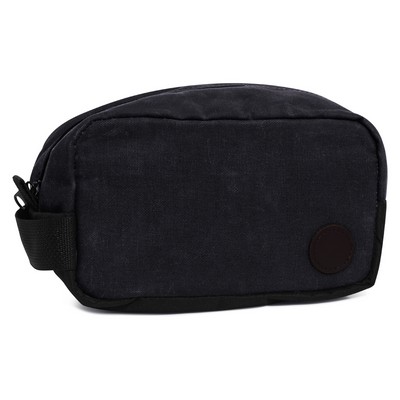 USA & Union Made Wax Canvas Dopp Kit