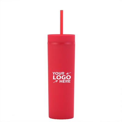 16oz Plastic Strawing Cup