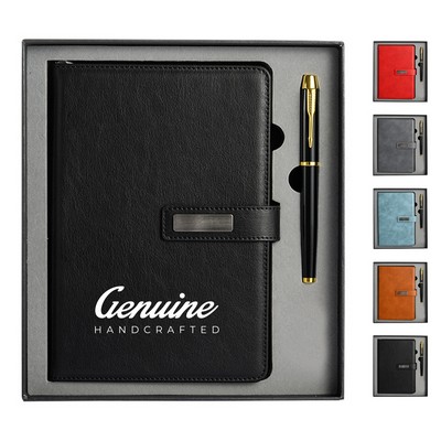Business Notebook with Pen