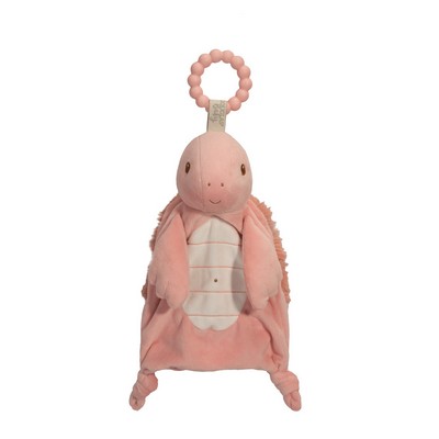 Sailor Pink Turtle Teether Stuffed Animal