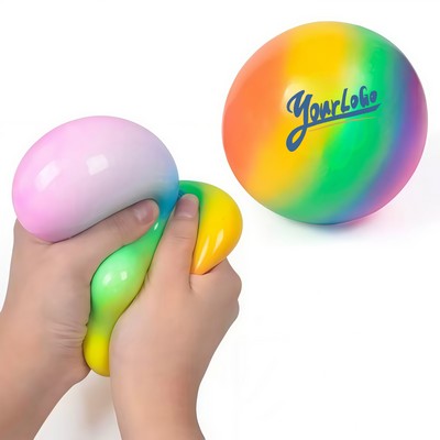 Rainbow Slow-Rebound Stress Relief Ball