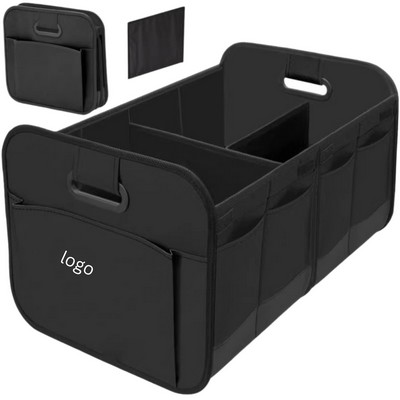 Heavy Duty 3-Compartment Collapsible Car Trunk Organizer