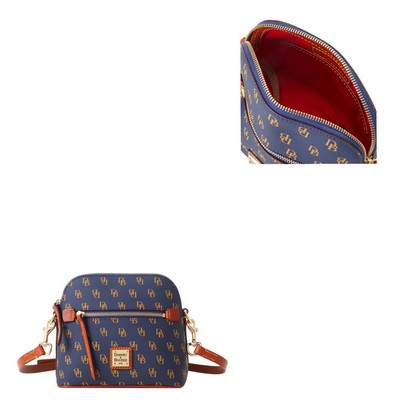 Dooney & Bourke Navy Blue Gretta Domed Crossbody Bag