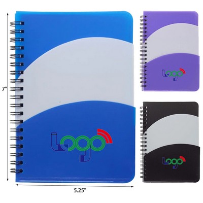 Santiago Double Pocket Spiral Notebook