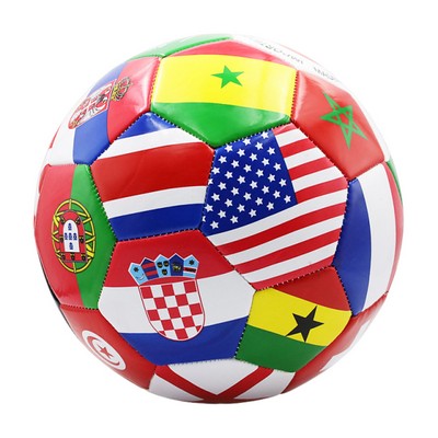 Size 5 World Cup Flags Soccer Ball