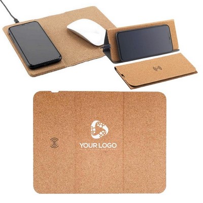 Foldable Wireless Charging Mouse Pad