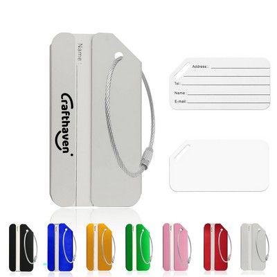 Aluminum Luggage Tags
